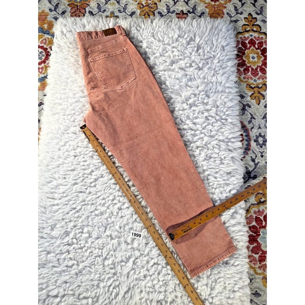 American Eagle Outfitters Corduroy Pants Womens 12 Peach Pink Stretch NWT - Picture 6 of 10